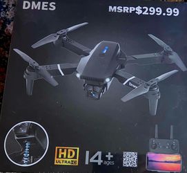 New and Sealed DMES P13 4 AXIS DRONE HD CAMERAS DUAL LENS SWITCHING 360 ROLL