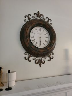 Bronze Wall Clock