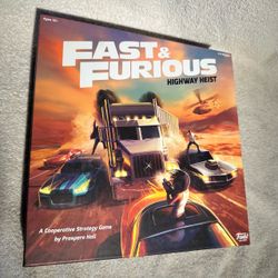 Fast & Furious Highway Heist Board Game