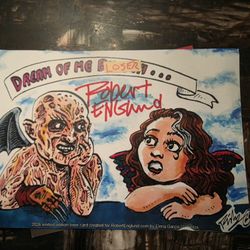 Robert Englund Freddy Krueger Autograph