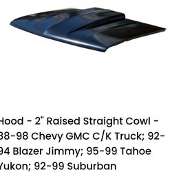 1988-98 CHEVY SILVERADO COWL HOOD
