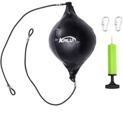 Garneck Speed Bag Boxing Speed Ball Punching Bag for MMA Muay Thai Fitness Workout Training Fight Sports