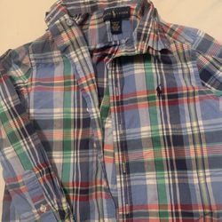 Kids Medium 10/12  Ralph Lauren Shirt