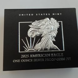 2025 W. American Silver Eagle Proof 
