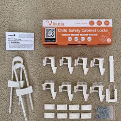 Child Safety Cabinet Locks & Cabinet Slide Locks