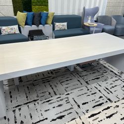 Brand New High End Mobile Conference Table, 36 X 96” Never Used, Made By Nevins