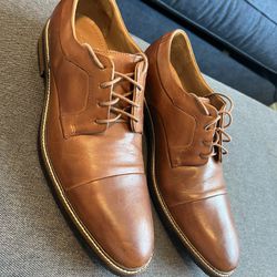 Cole Haan Brown Leather Dress Shoes Size 10