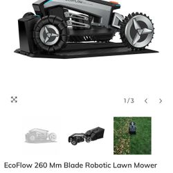 EcoFlow 260 Mm Blade Robotic Lawn Mower