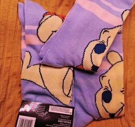 LOT 3 Pairs Disney Winnie the Pooh Crew Socks