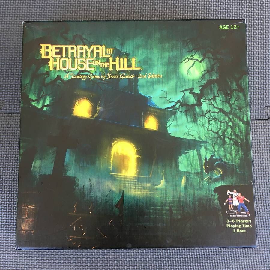 Betrayal At House On The Hill Strategy Board Game 2nd Edition