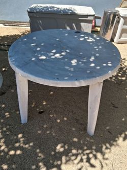 Table plastic