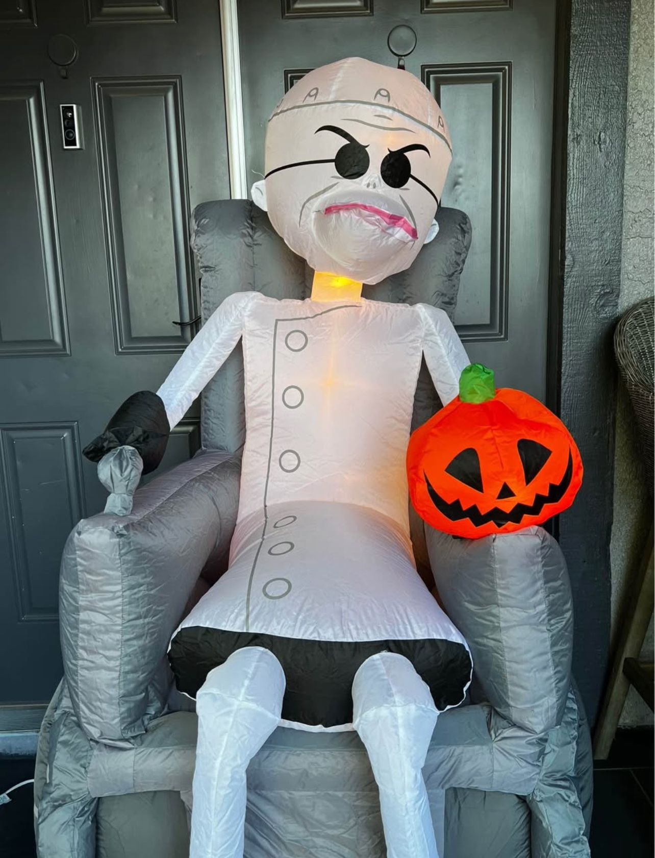 Disney Lighted The Nightmare Before Christmas Dr. Finkelstein Inflatable (NEW)