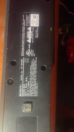 Sony Bluetooth soundbar