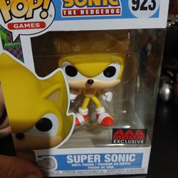 Brand New Sonic the Hedgehog AAA ANIME EXCLUSIVE #923 FUNKO POP 