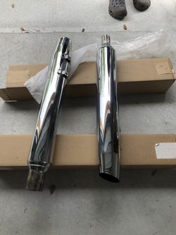 Stock exhaust for 2018 or any Milwaukee motors
