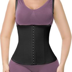 SHAPSHE Waist Trainer for Women Workout Vest Waist Cincher Corset Shapewear Postpartum Tummy Control Body Shaper Daily Wear