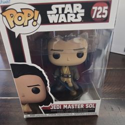 Bobble Head Star Wars Jedi Master Sol