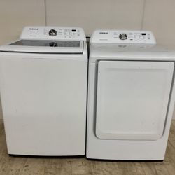 2022 SAMSUNG XL WASHER AND DRYER