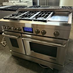 Jenn Air 48” Stainless Steel Gas Range Stove 