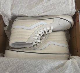 Vans Sk8-Hi 38 DX Anaheim Factory OG White Sz 11 Men’s — Deadstock