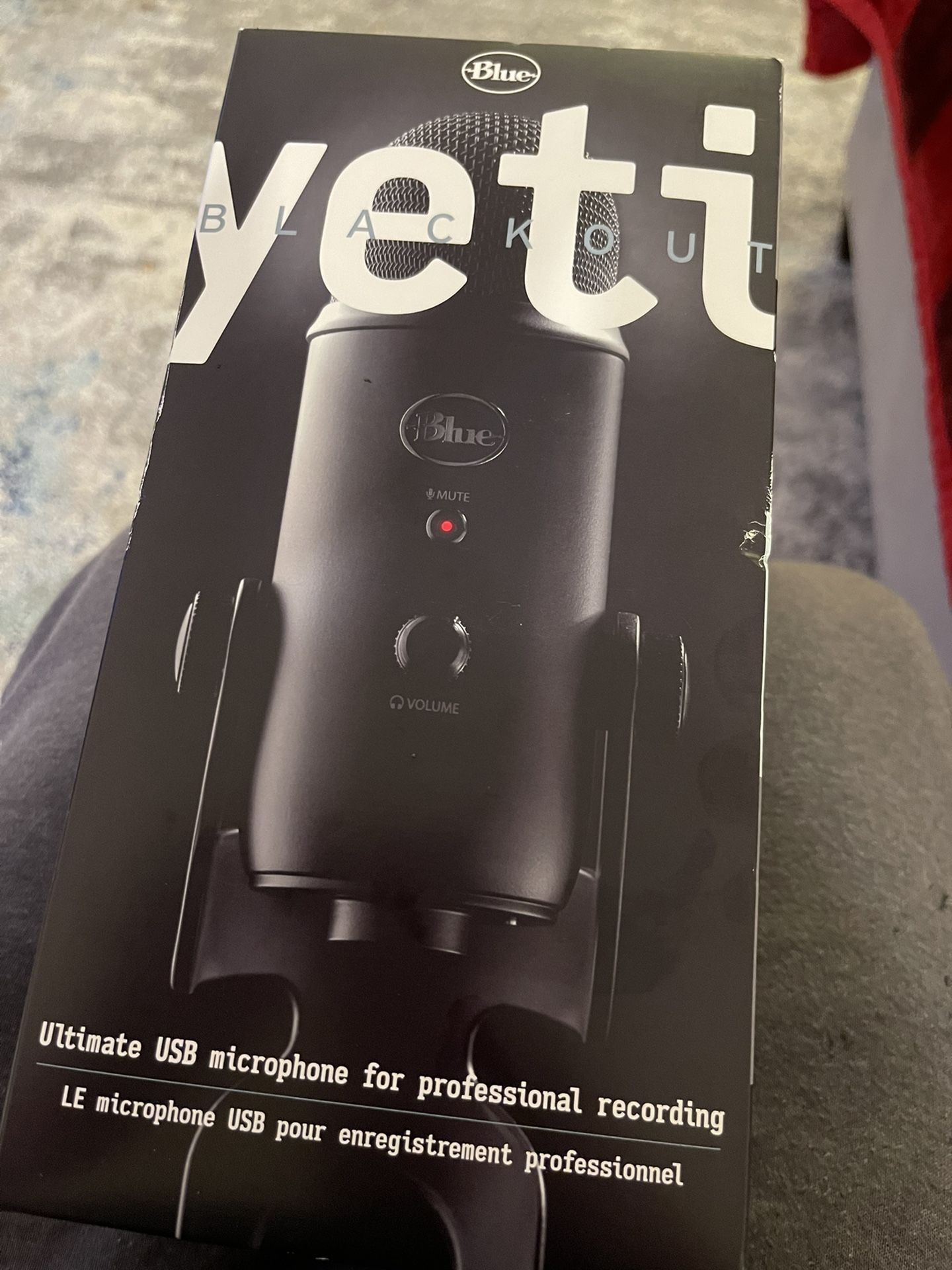Yeti Black Out Mic