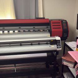 Kong Kim Eco Solvant Printer And Cutter 