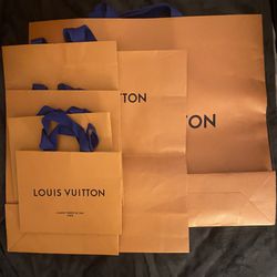 Louis Vuitton Shopping Bag lot x4