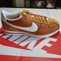 *NEW* Nike Cortez TXT Shoes Monarch Sail Muslin Burnt Orange Men's 11.5 Women's 13