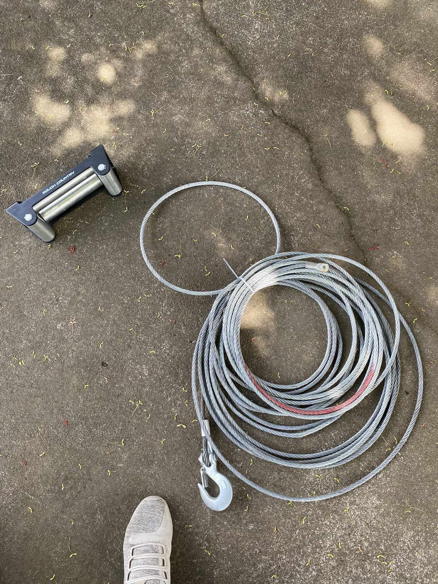 Winch robe and fair lead