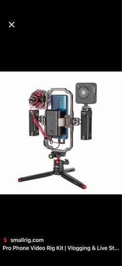 SmallRig Smartphone Video Rig Kit – Complete Set w/ Case – Like New