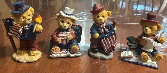 Patriotic American Bear Set