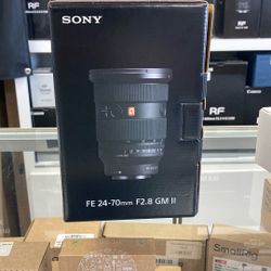 Sony FE 24-70mm F2.8 GM II