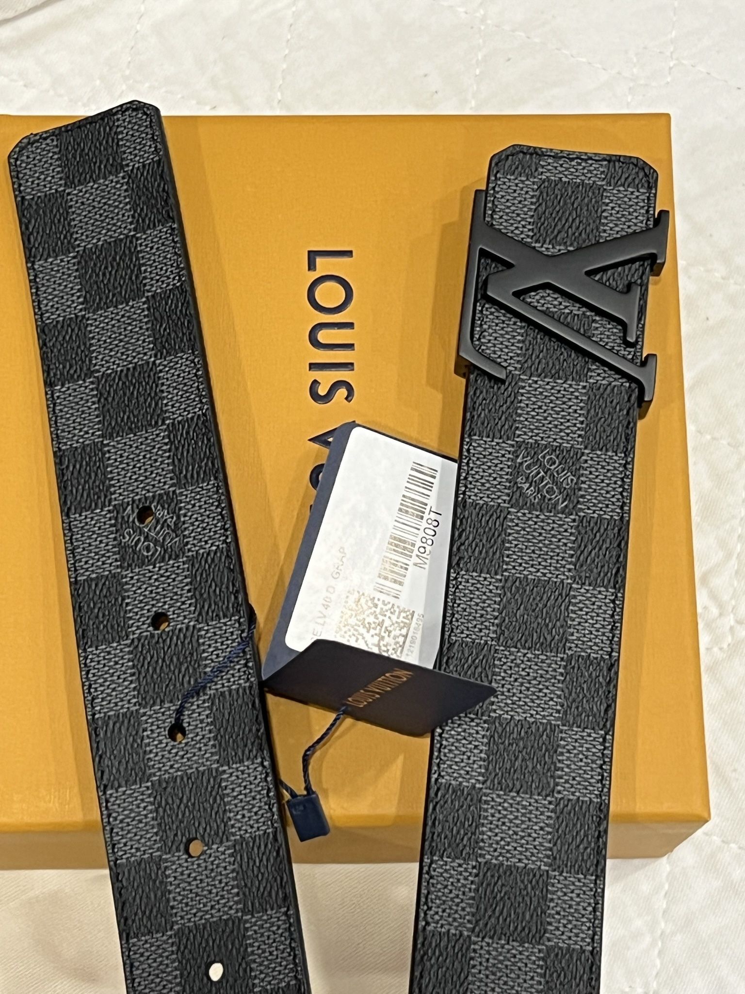 Louis Vuitton - Damier Belt - Brown - M9807 - Size 90/36 for Sale in  Queens, NY - OfferUp