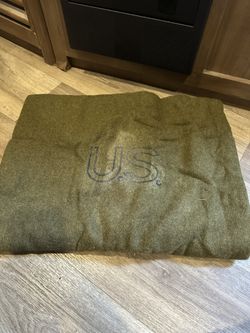 Green Army Blanket 