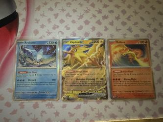 Pokemon 151 Articuno Zapdos Moltres