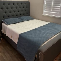 Queen Bed With Mattress