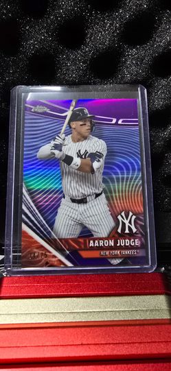 2026 Topps Chrome Rivals - Aaron Judge Purple Refractor /75 #RVH-20