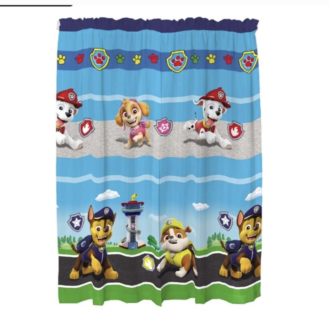 Paw Patrol Window Curtains