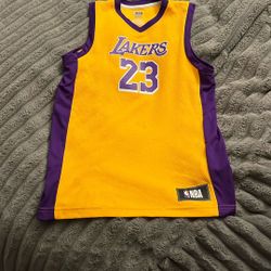 Lakers LeBron James Jersey Youth Large 