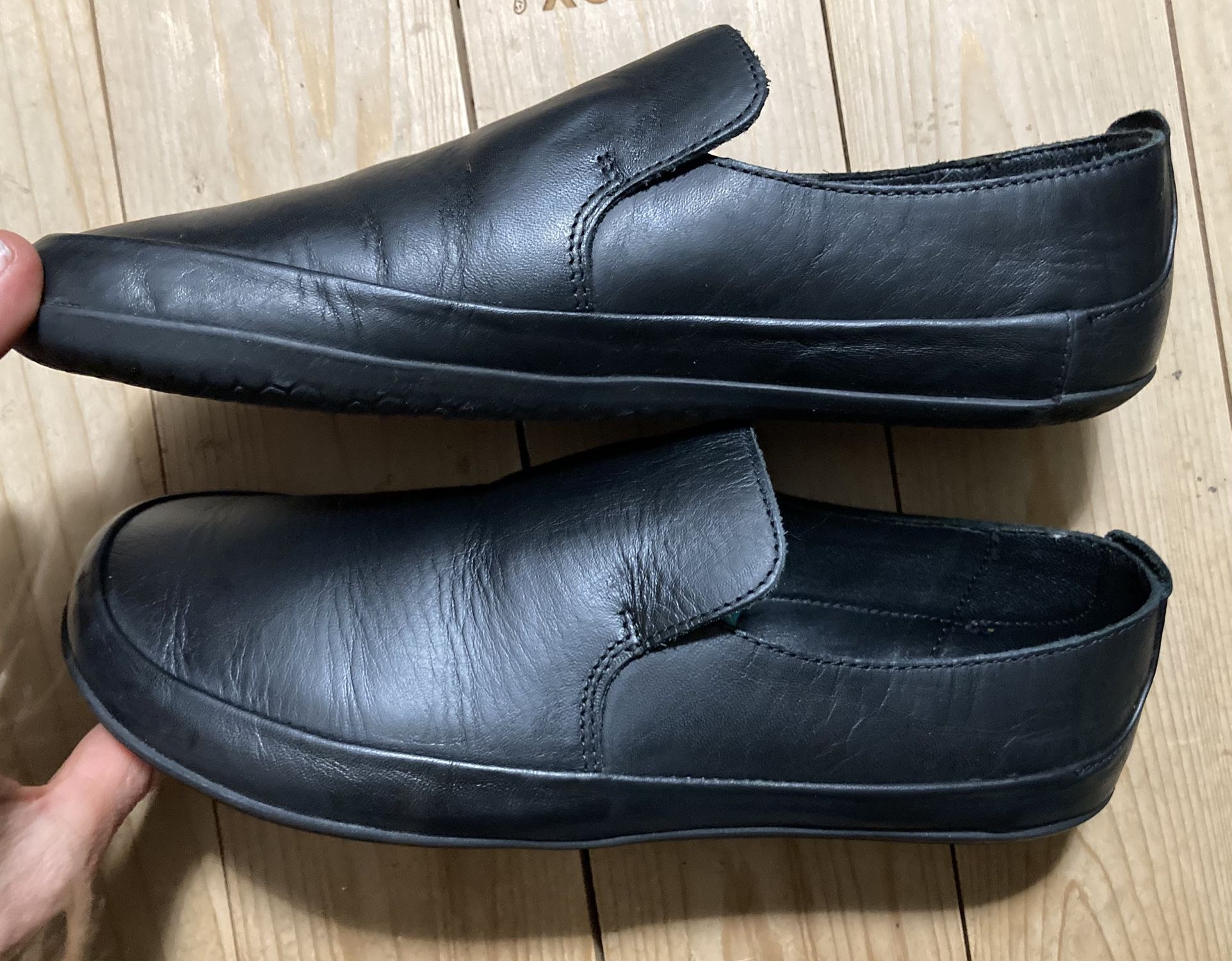 New Open Box Vivo Opanka II Leather Shoes Size 6