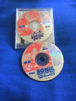 SEGA PC collection Twin Pack 2 disc like new / Sonic 3D blast & Sonic R / Cool + Fun 2 games 🖥😁👍 Come visit !
