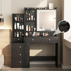 Black Modern Vanity