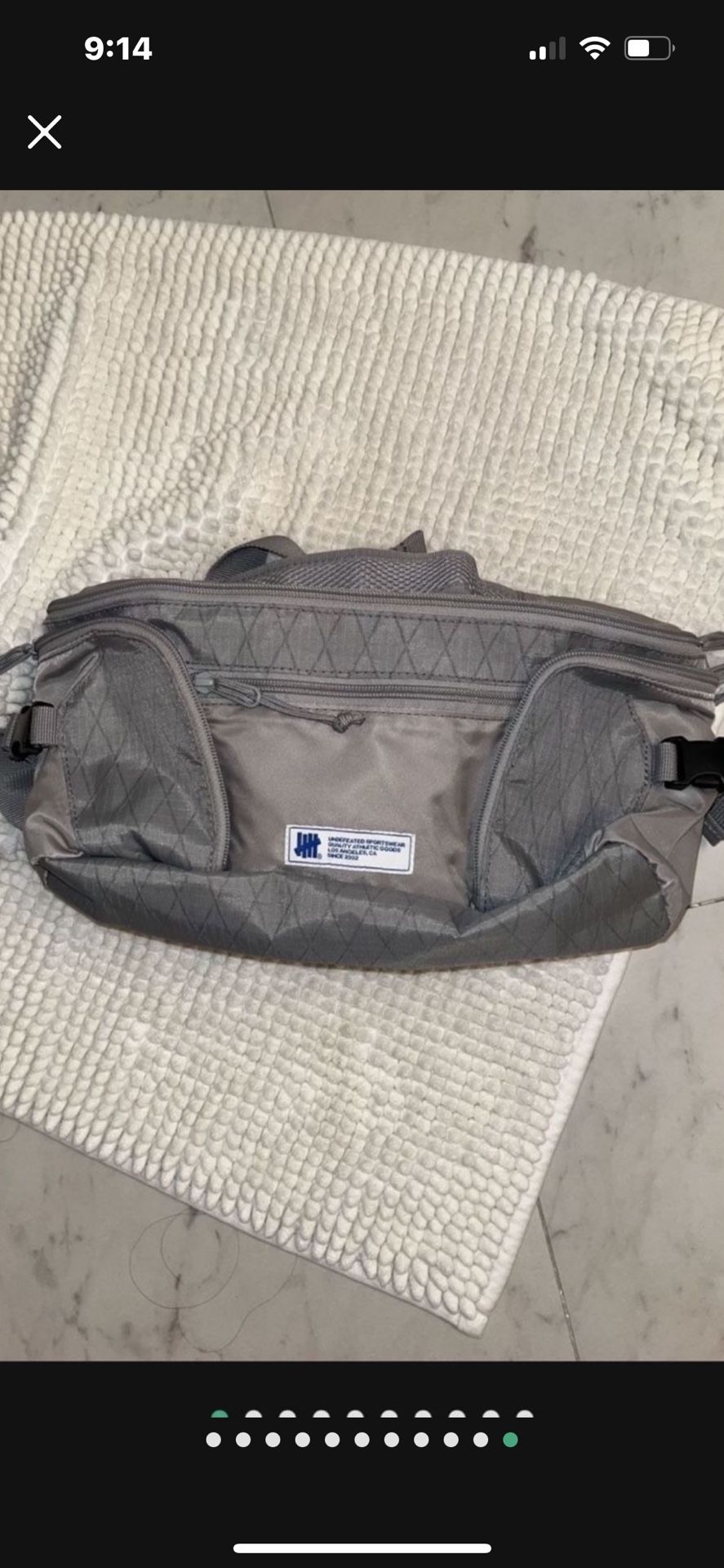 Undefeated Waist and Body Bag