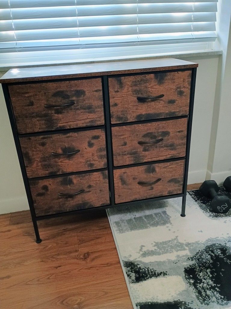 Fabric Drawer Dresser
