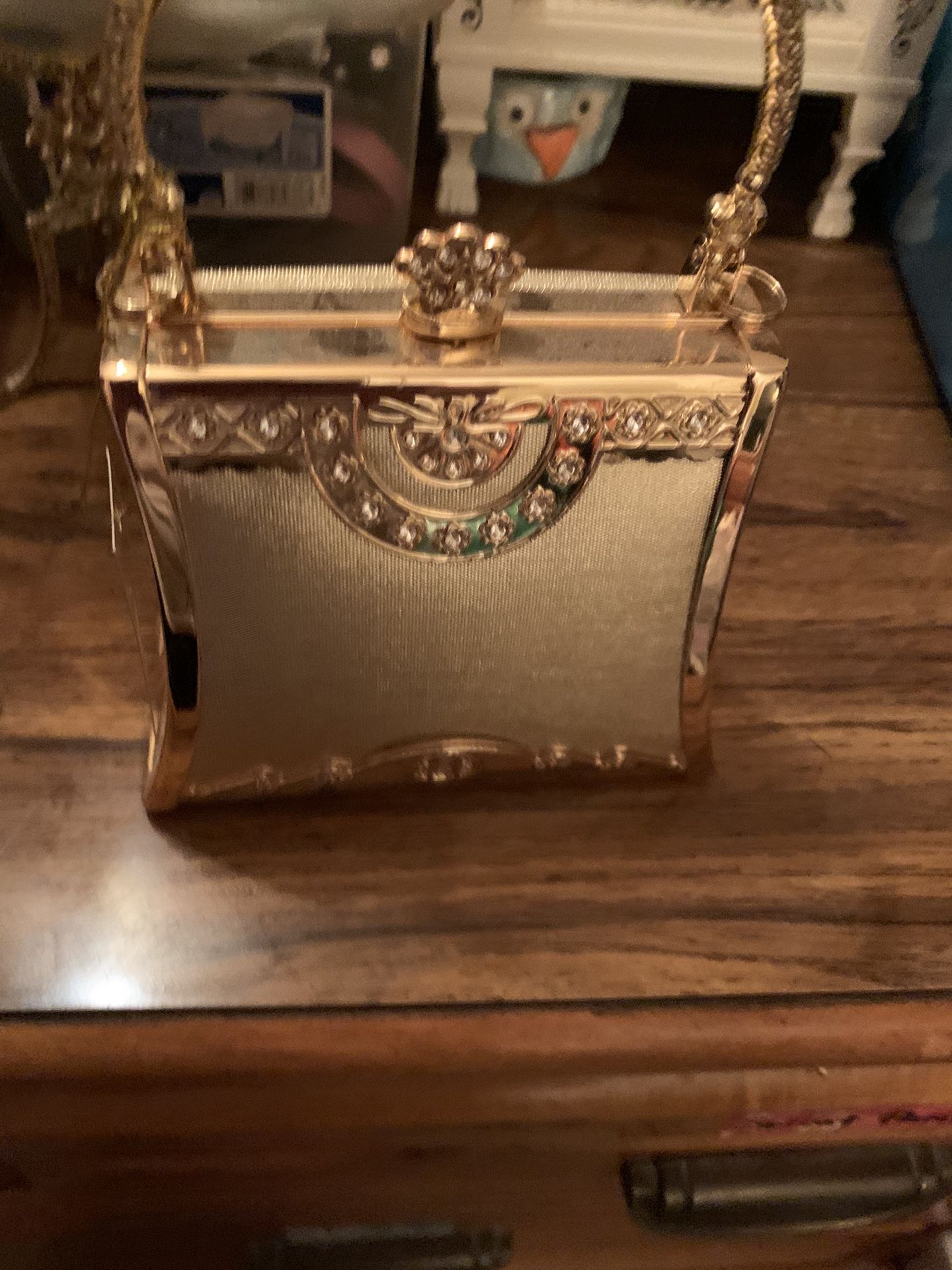 Gold Clutch New With Tags Great Christmas Gift