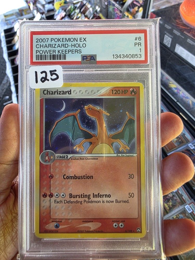 Charizard Power Keepers Holo Psa 1