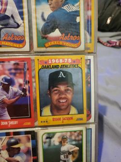 Reggie Jackson Baseball Card