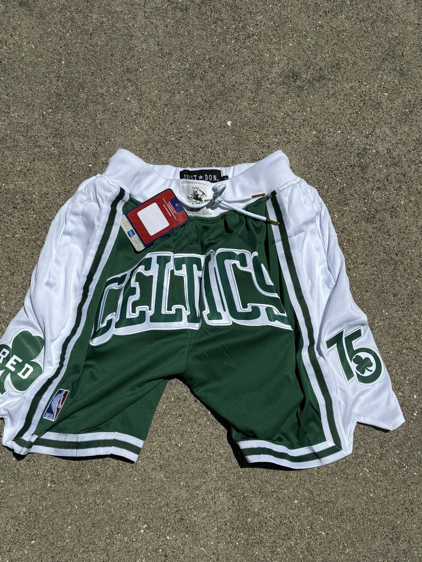 Boston Celtics Retro Basketball Shorts
