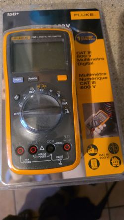 FLUKE 15B+ CAT III 60OV DIGITAL MULITIMETER