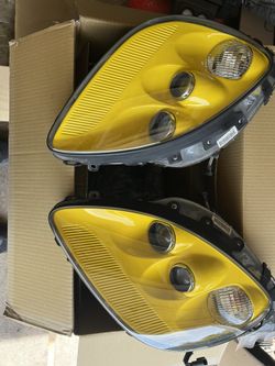 C6 Yellow Headlights